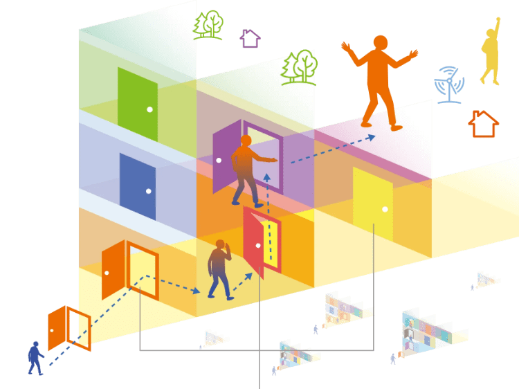幸せな仕事を通じて、ひとりひとりの可能性をひらく社会に。